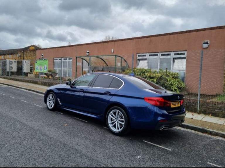 BMW 520D M Sport Dark Blue 