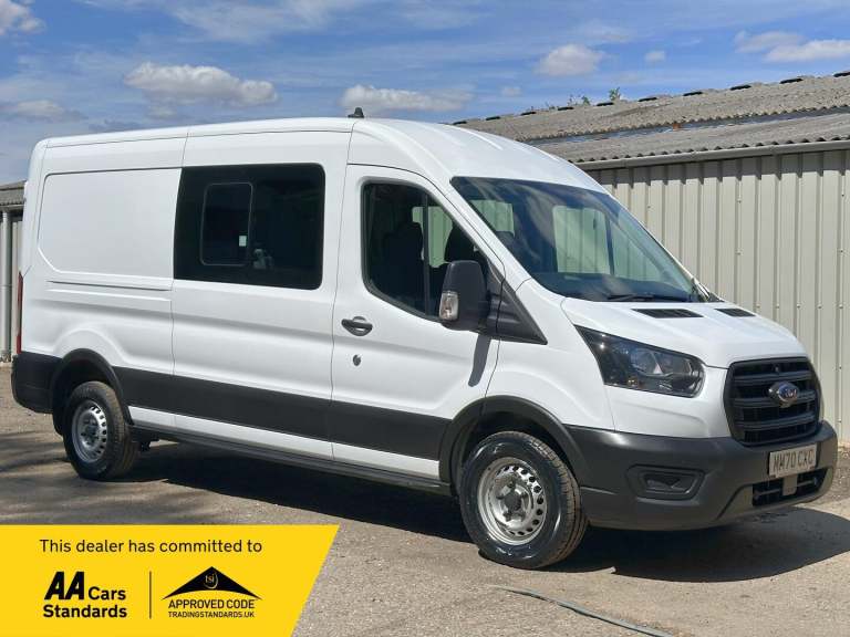 Ford Transit 2.0 350 EcoBlue Leader Crew Van RWD L3 H2 Euro 6 (s/s) 6dr Diesel Manual