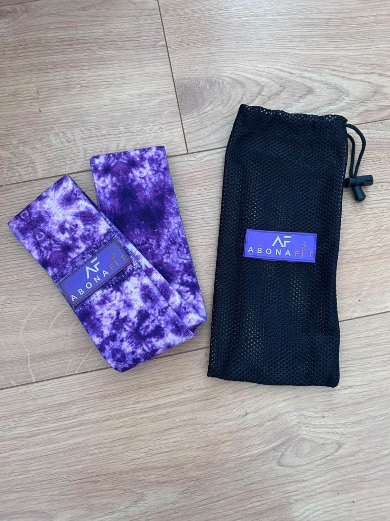 ARONA FIT Purple Resistance Band with Carry Bag