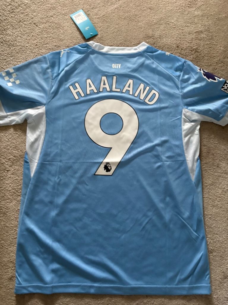 Puma Manchester City Haaland 9 Football Shirt 26/27 – New