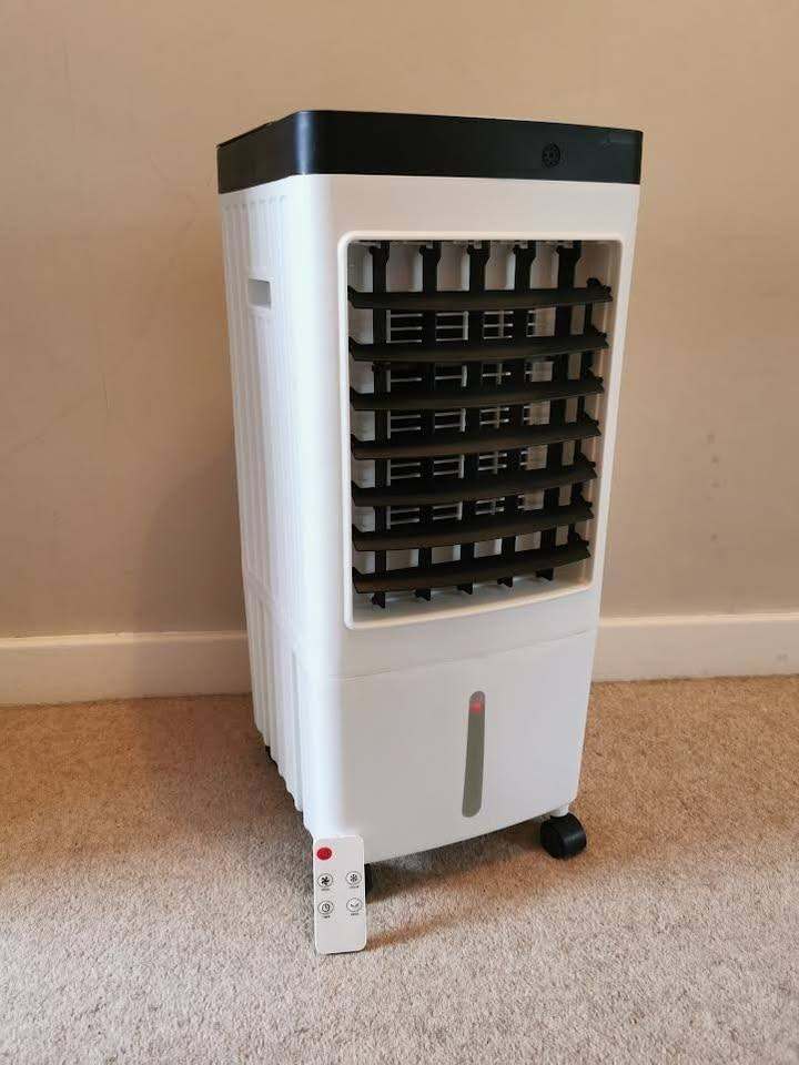 Portable Air Conditioning BTU Unit plus Fan Evaporative Humidifier Function With Remote NEW