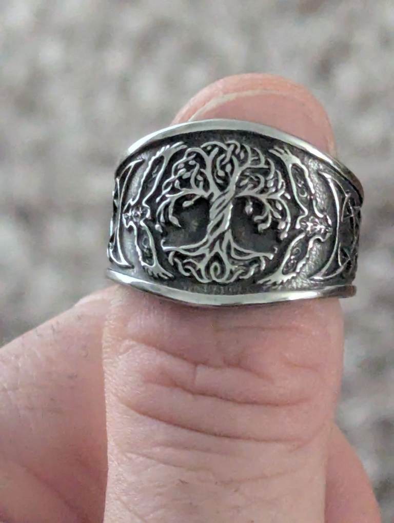 Tree steel ring