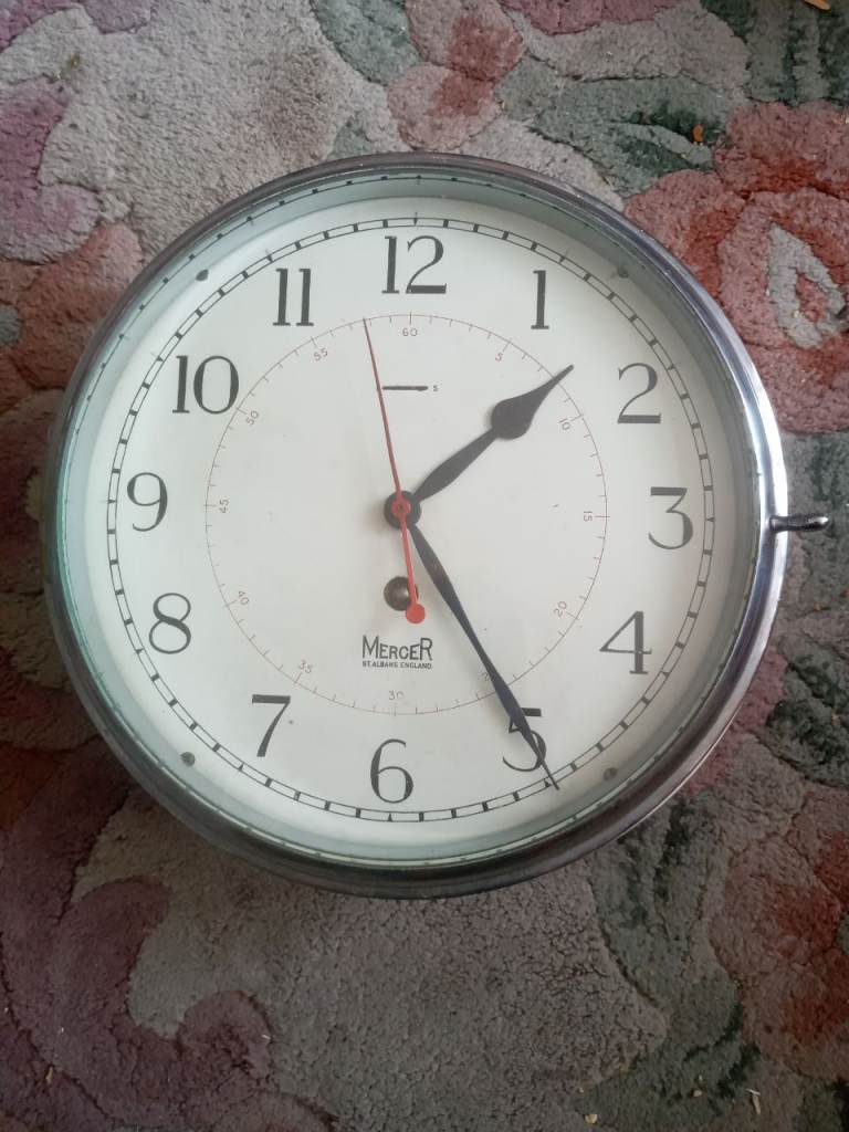 MERCER SHIP CLOCK 