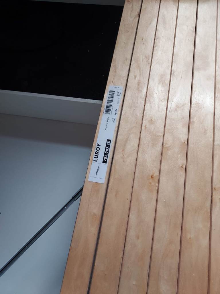 Ikea single bed with 2 drawers 