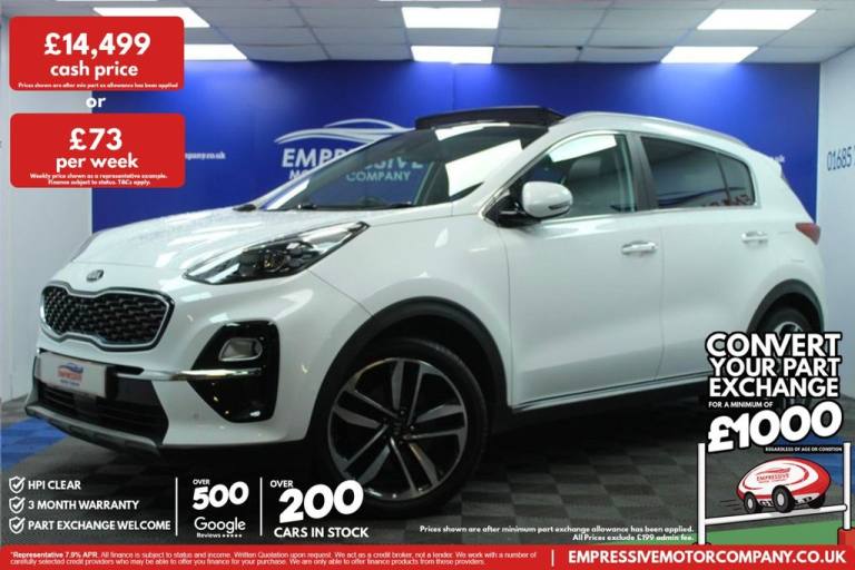 2019 19 KIA SPORTAGE 1.6 CRDI 4 SUV 5DR DIESEL DCT EURO 6 (S/S) (134 BHP) DIESEL