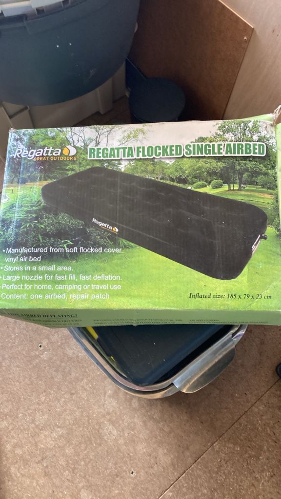 Regatta single air bed
