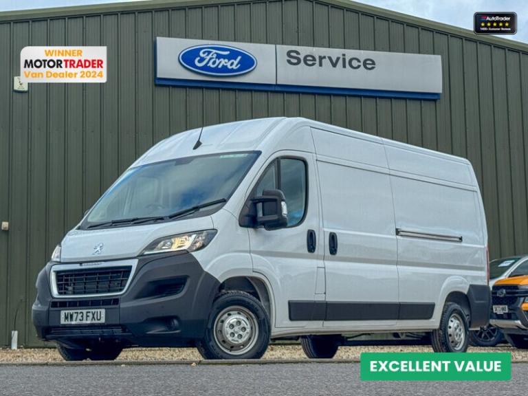 2023 Peugeot Boxer 2.2 BlueHDi H2 Professional Premium+ Van 140ps PANEL VAN DIESEL Manual