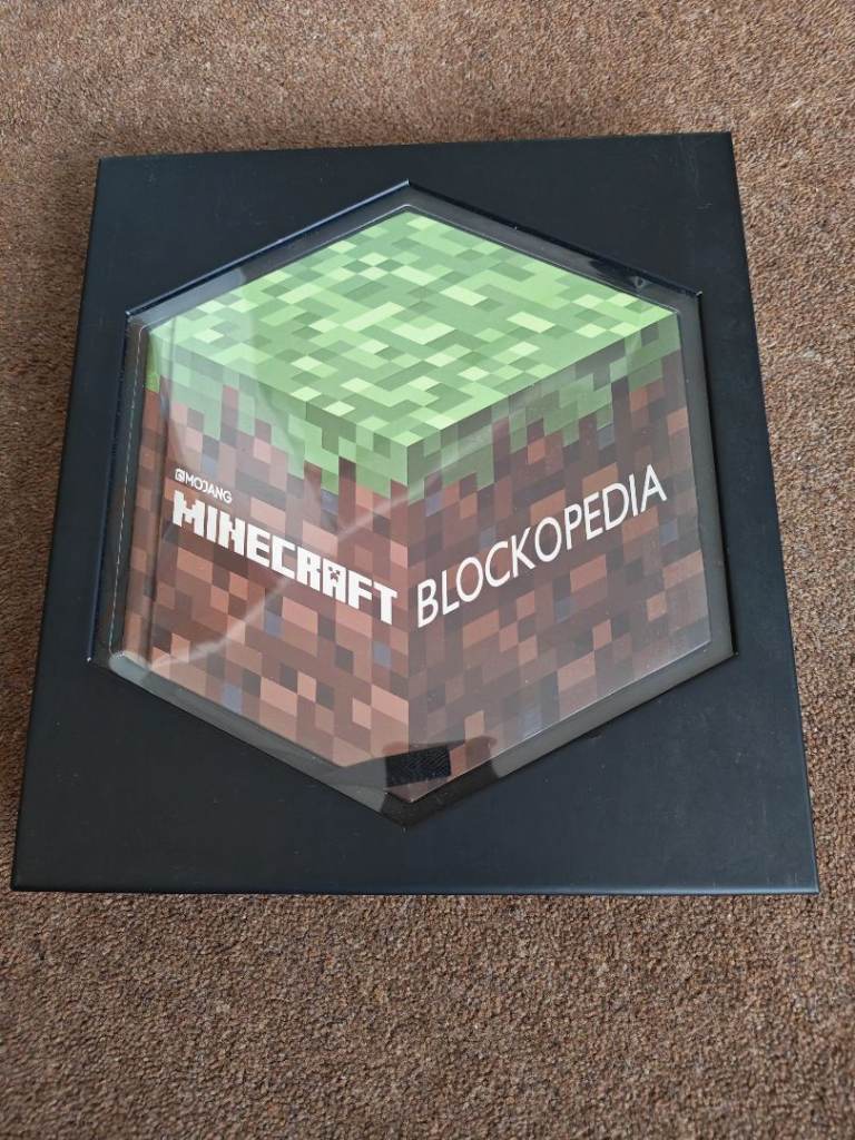 Minecraft Blockopedia reference book. 