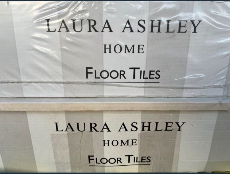 NEW & boxed Laura Ashley floor tiles