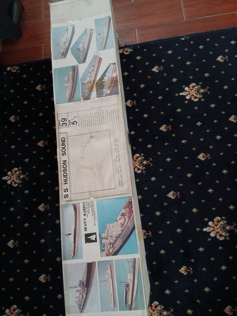 Vintage Wasa-Abric SS Hudson Sound Model Kit