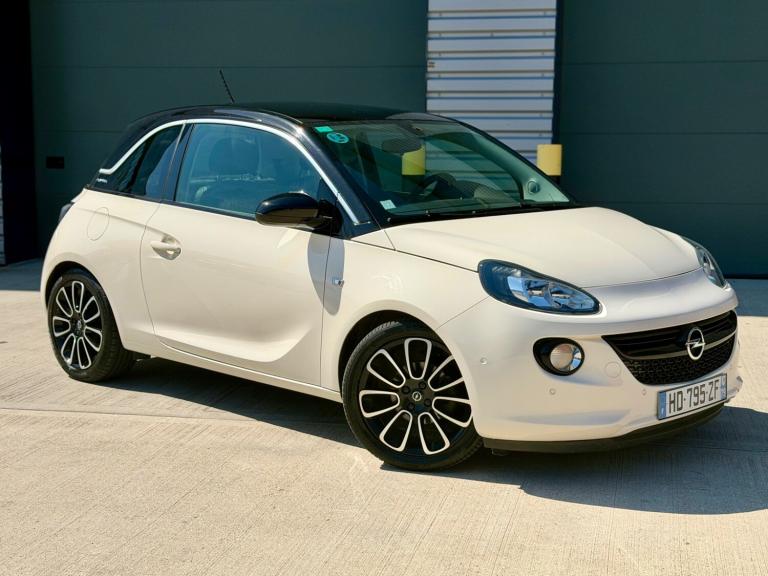 2019 Vauxhall ADAM 1.4i 3dr + LHD + Left Hand Drive + French Reg + CT 2027 Hatchback Petrol Manual