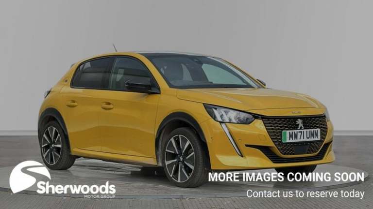 2022 Peugeot E-208 50kWh GT Hatchback 5dr Electric Auto (136 ps) Automatic Hatchback Electric Aut...
