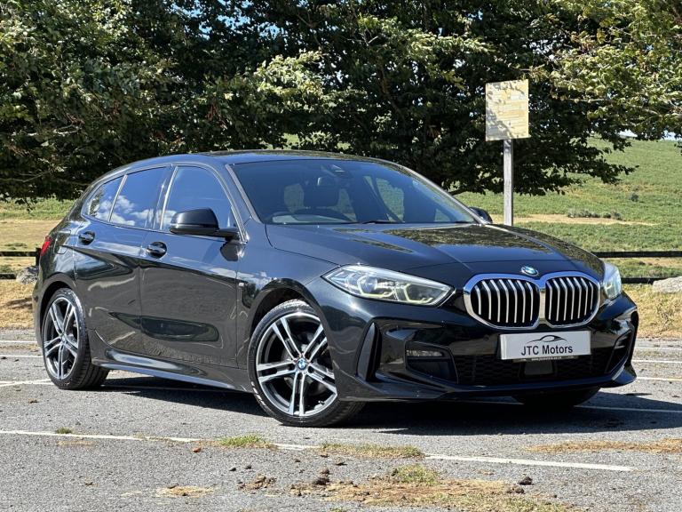 BMW 1 SERIES 118d M Sport 5dr Man, diesel, black + great value 2019