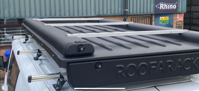 Roofarack Top Box Storage - Roof Box - Roof Top Carrier ONLY 