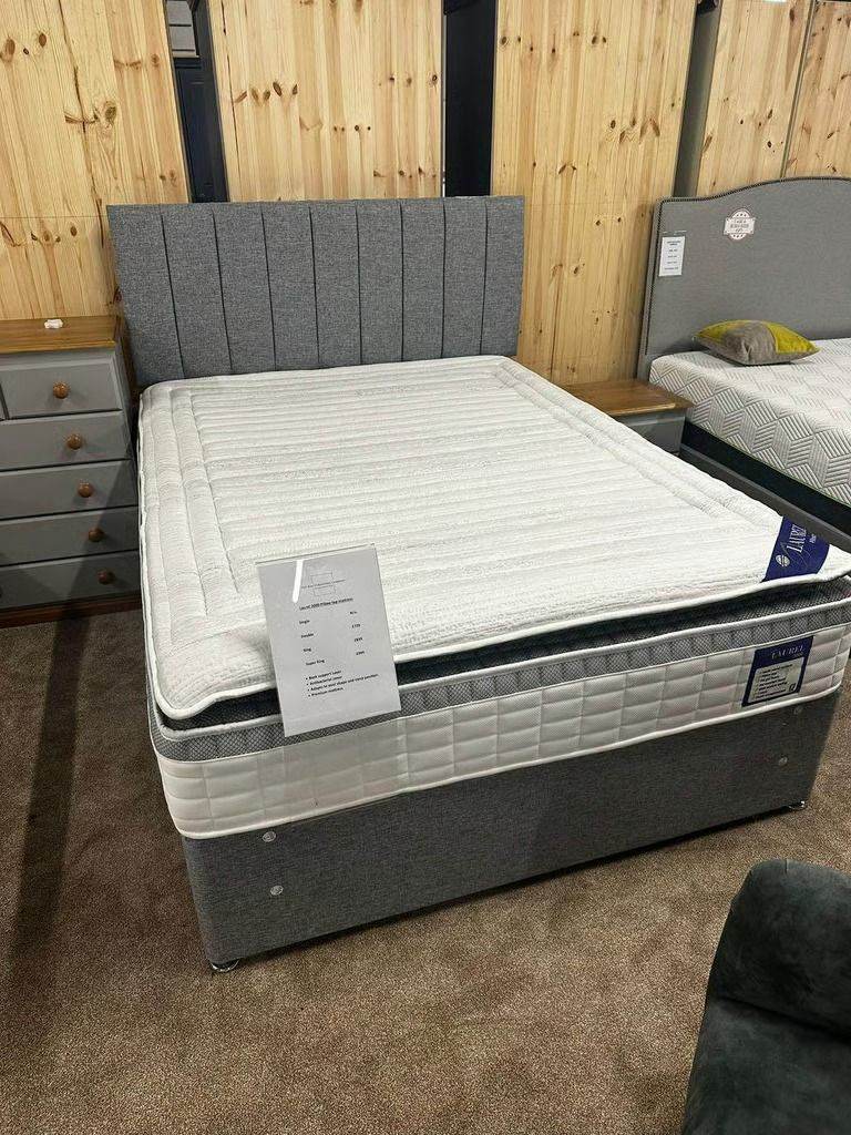 Stunning DIVAN 4FT6 Double Bed Base >> Mattress + Storage Included >> 20% Discount >>