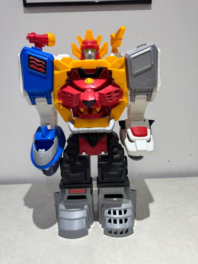 Large Power Rangers Megazord Toy 