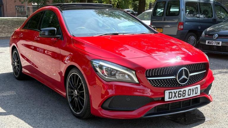 2018 Mercedes-Benz CLA CLA 220d AMG Line Night Edition Plus 4dr Tip Auto SALOON Diesel Automatic