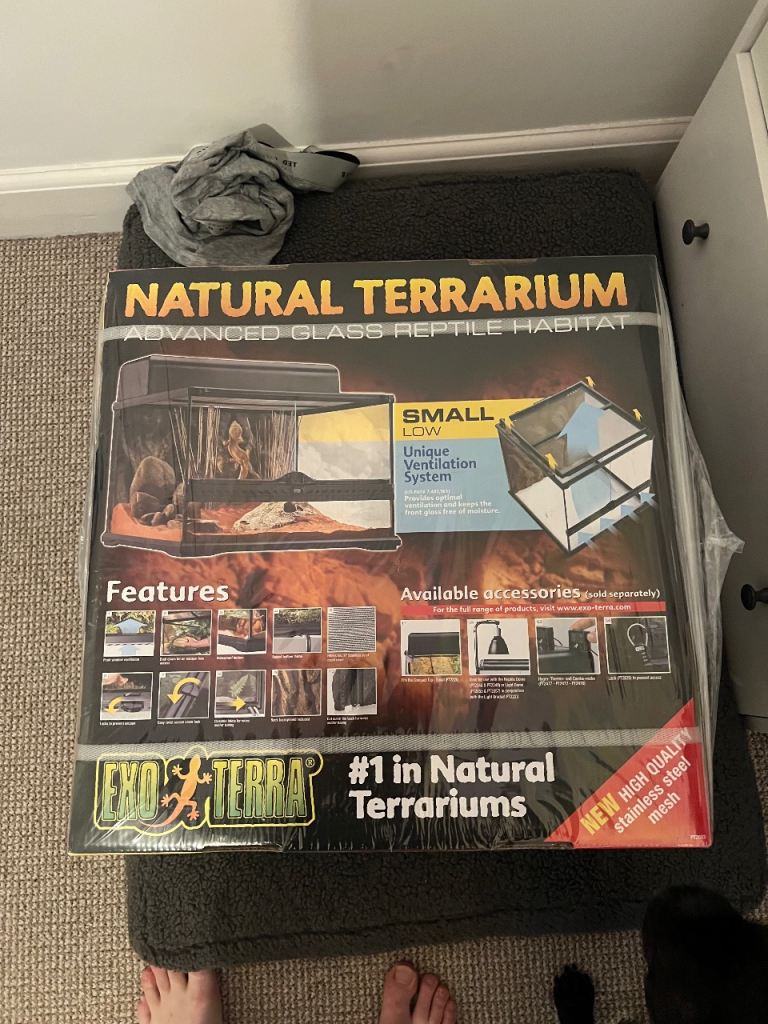 Natural Terranium Exo Terra (Brand new)