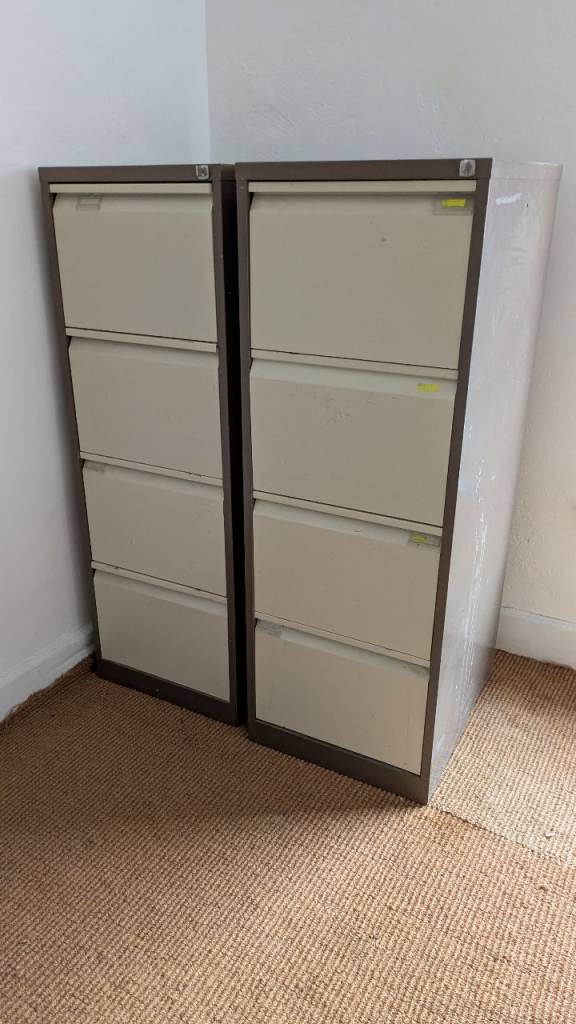 2 x Filing Cabinets. Free. Collection Needed