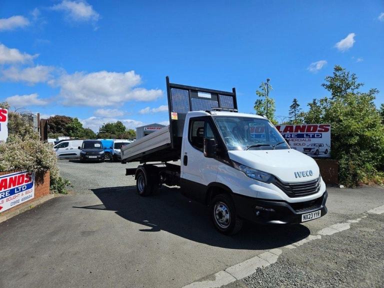 2023 IVECO DAILY 2,3TD 35C.14 134BHP TIPPER WITH REAR DIFF LOCK 26K ULEZ FREE 