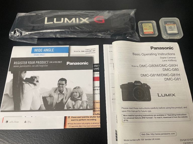 Panasonic LUMIX G DMC-G80M DSLR  Camera