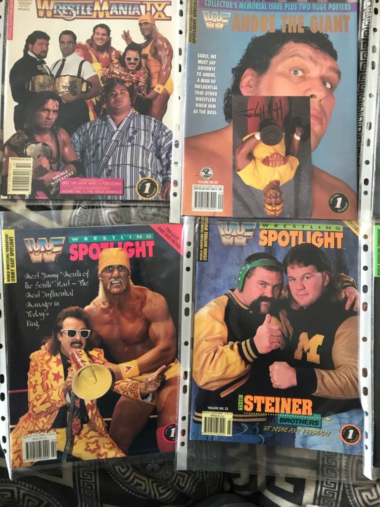 WWF Wrestling Magazines