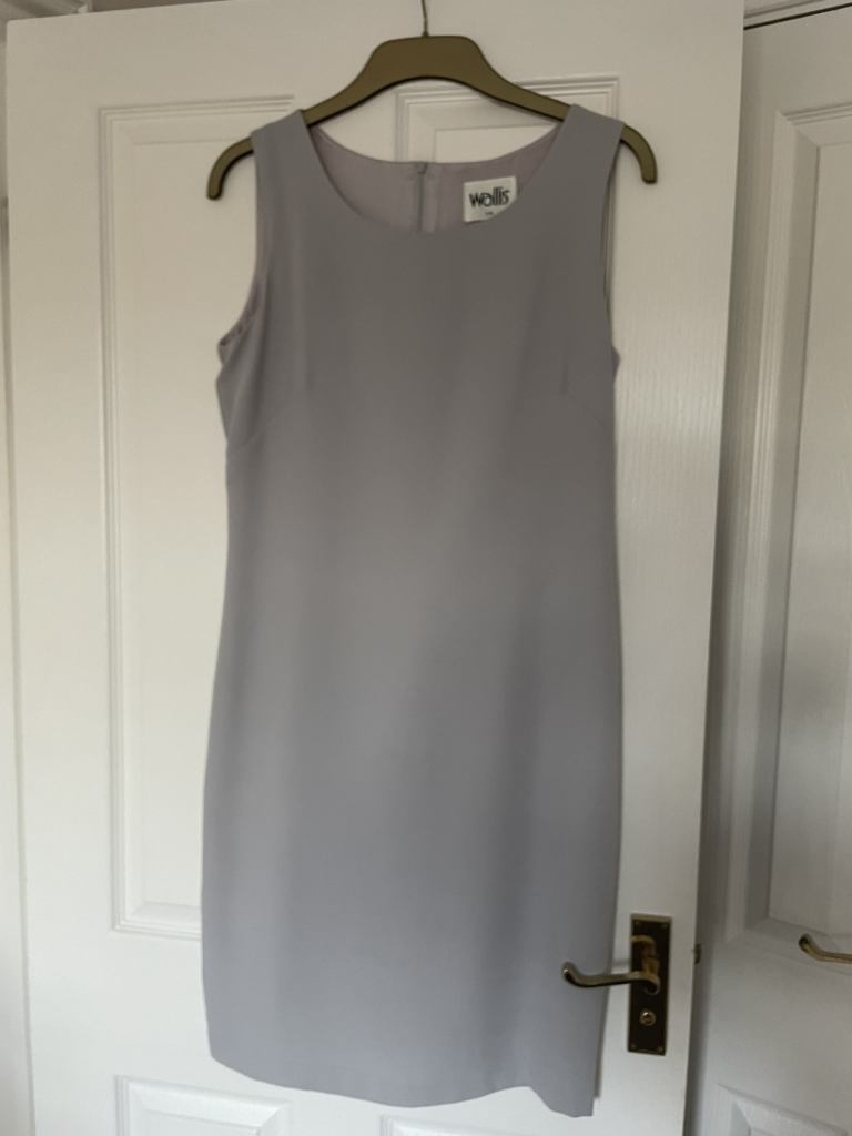 Silver grey ladies dress