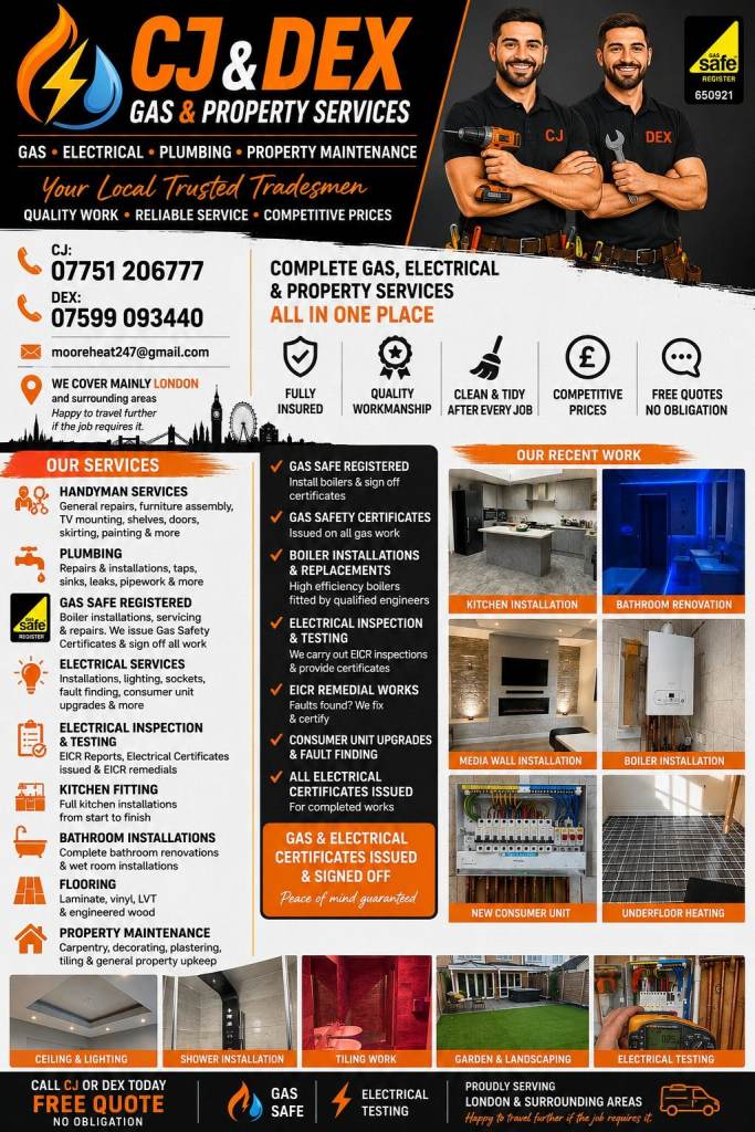 Reliable Handyman | Plumbing | Electrics | Kitchens & Bathrooms | Flooring