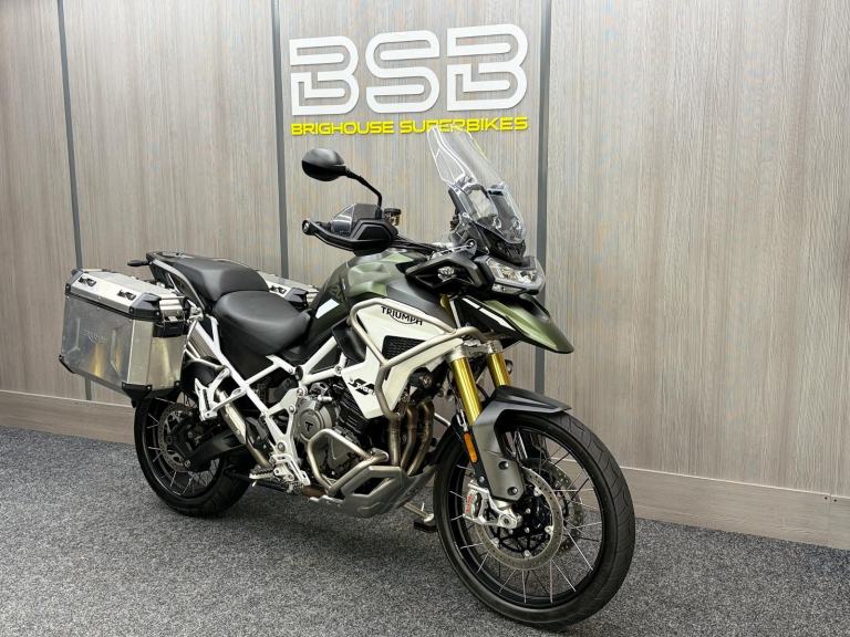 2023 23 Triumph Tiger 1200 RALLY PRO ABS - LOW SEAT - Ride height can be lowered