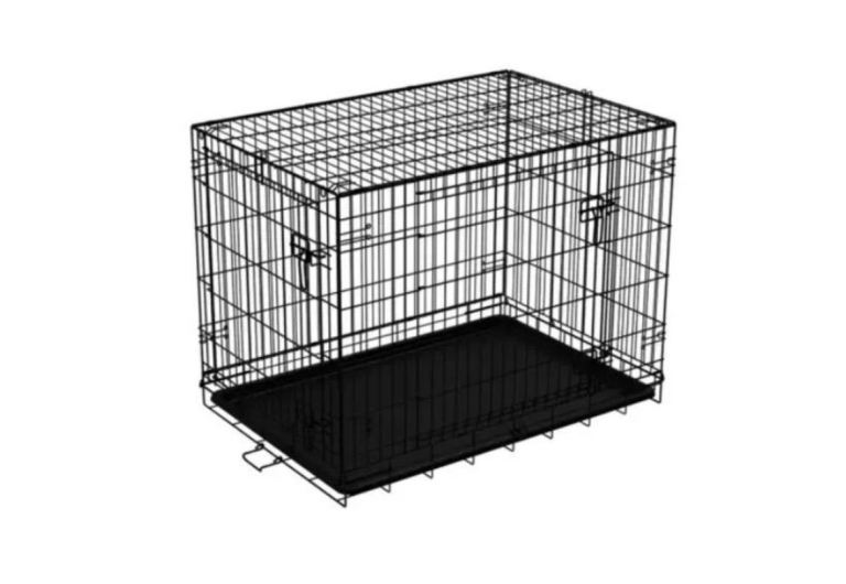 Large metal pet cage with door 
