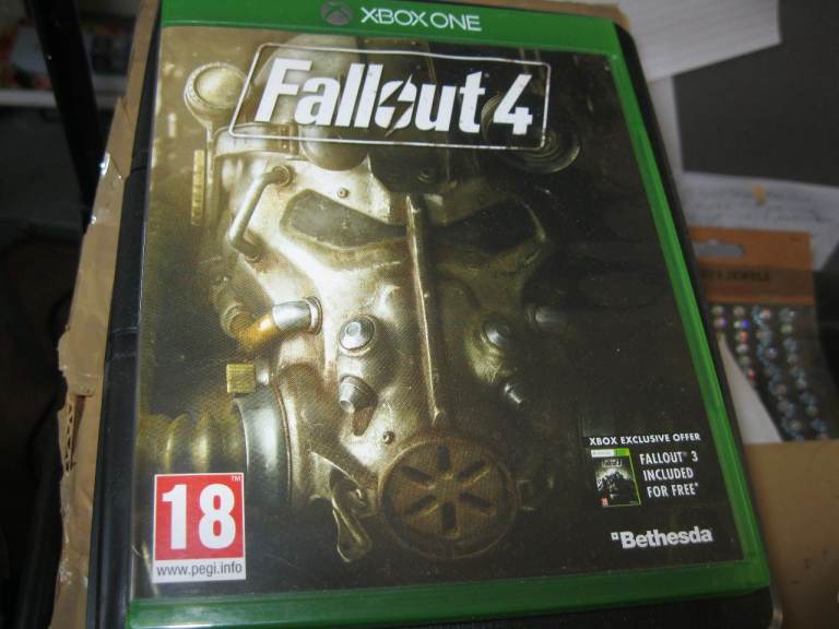 FREE XBOXONE FALLOUT4 DISC LEICESTER LE4 5DJ