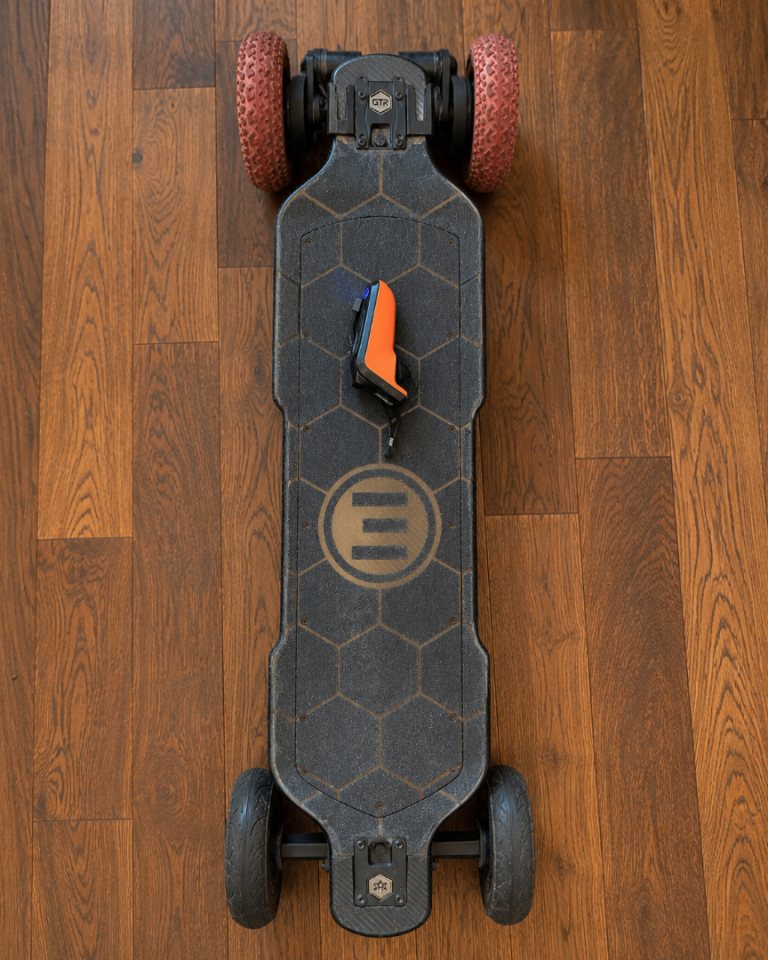 Evolve GTR Carbon Electric Skateboard with All-Terrain Wheels
