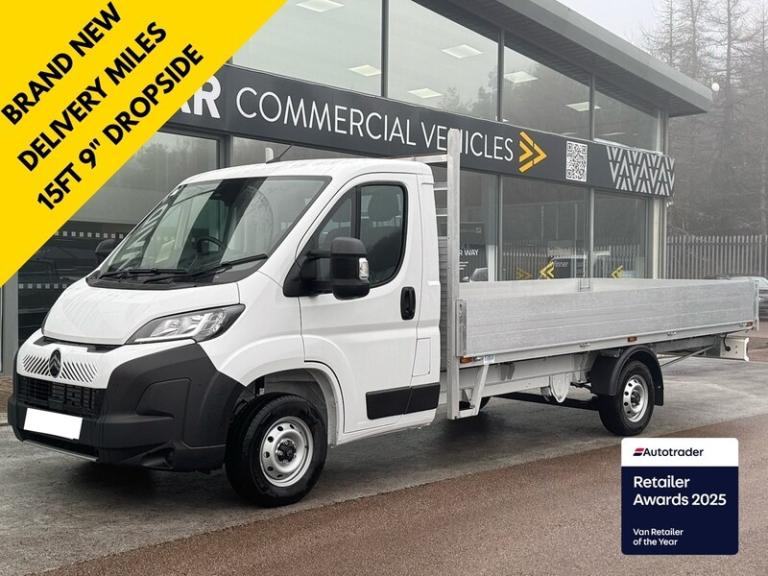  Citroen Relay HDI 140ps 3.5 Ton Dropside With 15ft 9 4.8M  Body with Air con, Cruise Con Dropsid...