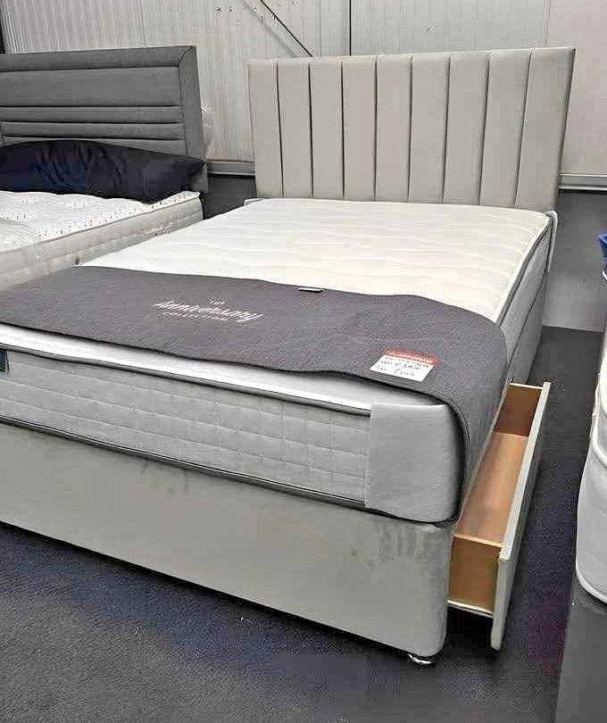 >>>>❤️Grab Now 🚛DIVAN 4FT6 Double Bed Base with Mattress & Storage Drawers 😘15% OFF💥COD🚚