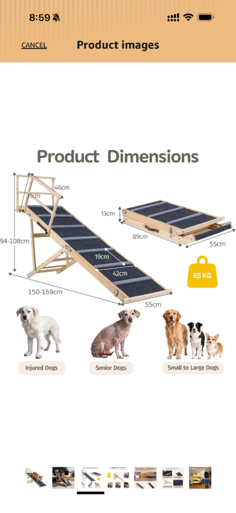 Portable Dog/Pet Ramp