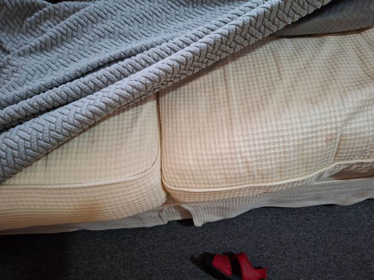 2 seater fabric sofa