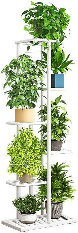 6 Tier Plant Stand in White