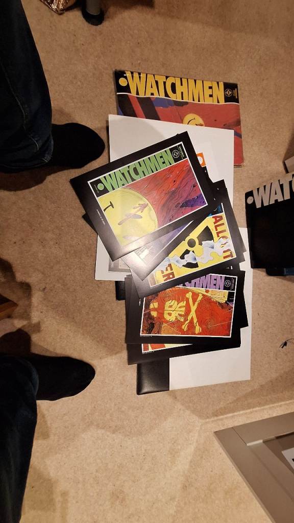 Original Watchman  Cover Art portfolios 