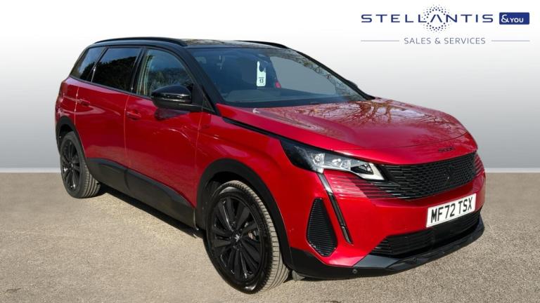 2023 Peugeot 5008 1.6 PureTech GT SUV 5dr Petrol EAT Euro 6 (s/s) (180 ps) SUV Petrol Automatic