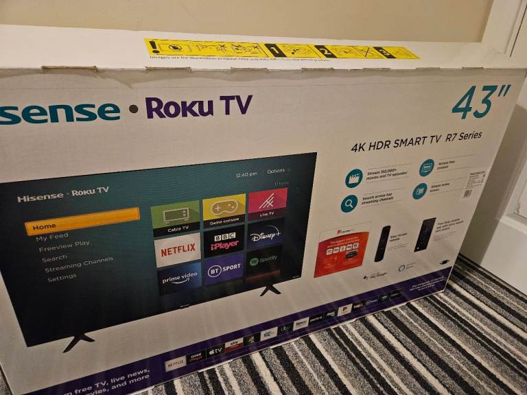 Hisense smart tv 43inch 4k