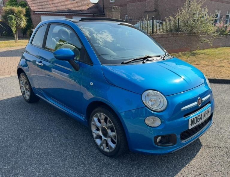 2015 FIAT 500C 1.2 S GENUINE 79,000 MILES 9 SERVICES! CAMBELT DONE! £30 TAX! WOW