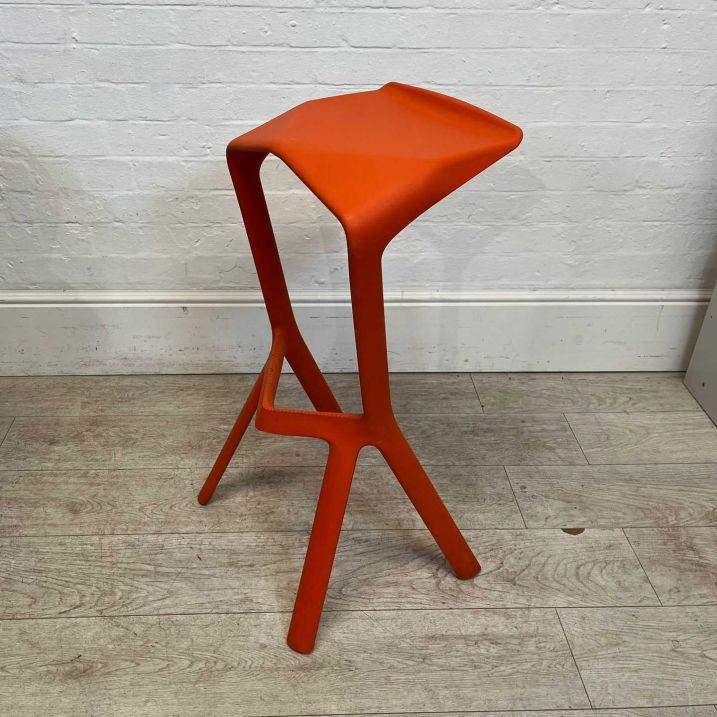Miura Orange Stool
