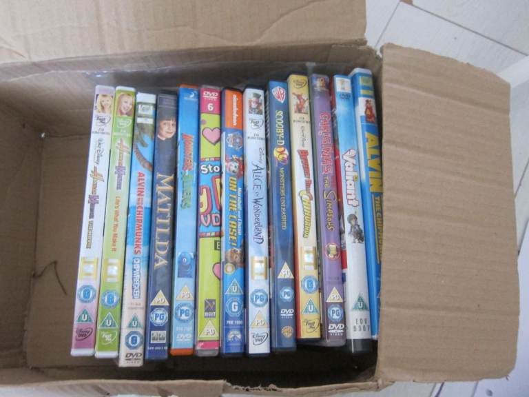 Box of children's DVD's - Free