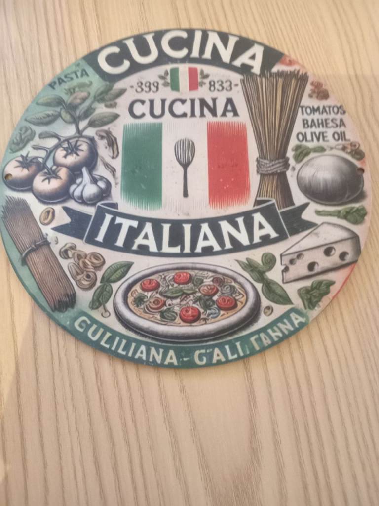 Italian food sign cucina (new)