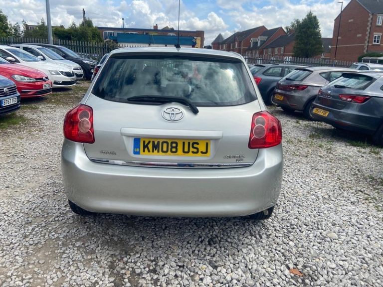 2008 Toyota Auris TR VVT-I HATCHBACK Petrol Manual