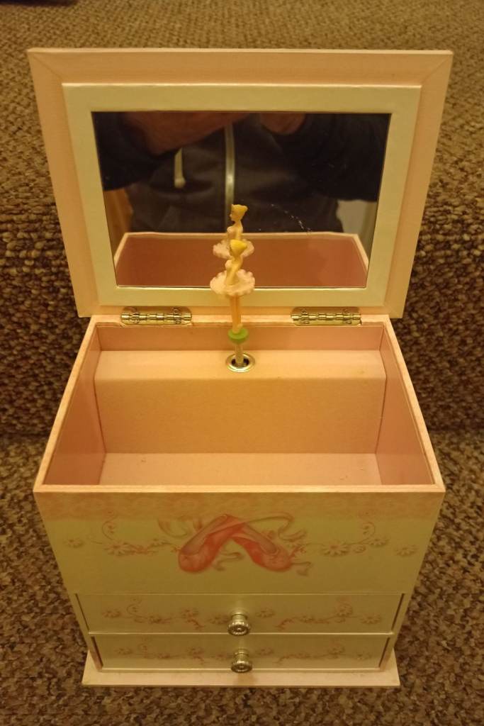Musical jewellery box 