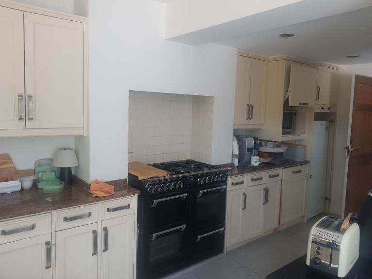 Kitchen units and doors - hand painted wooden doors 