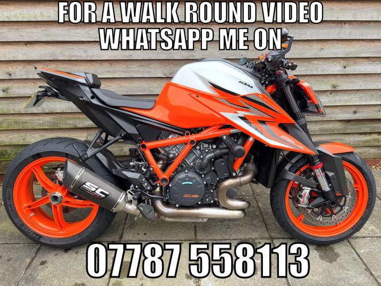 2023 / 23 KTM 1290 Superduke R £9750 Orange 14647 miles.