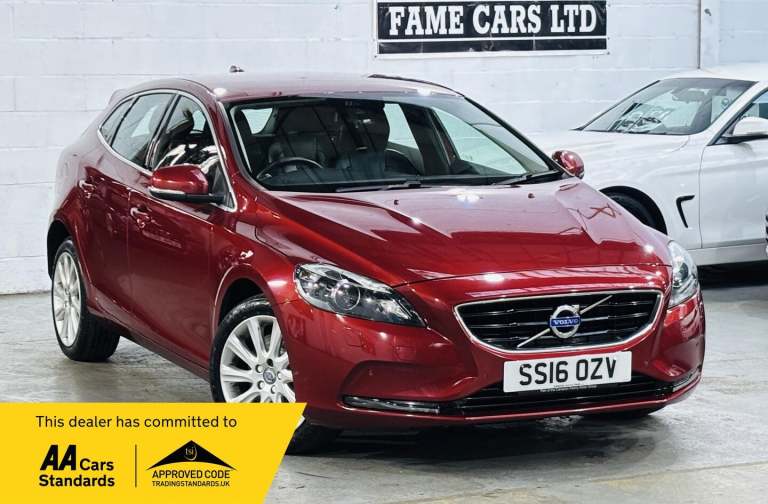 2016 Volvo V40 2.0 D4 SE Lux Nav Auto Euro 6 (s/s) 5dr HATCHBACK Diesel Automatic