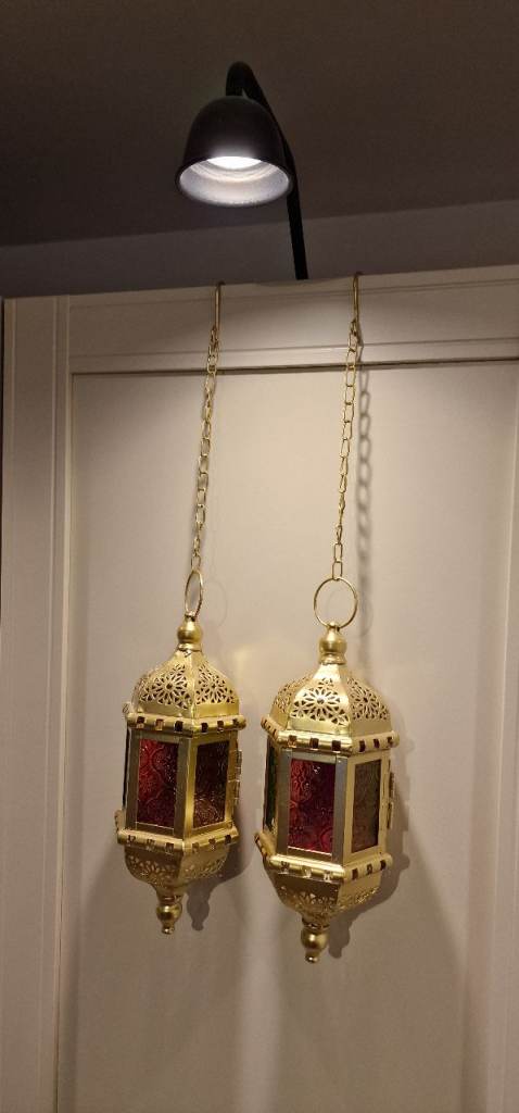 Moroccan Hanging Lamps (pair)